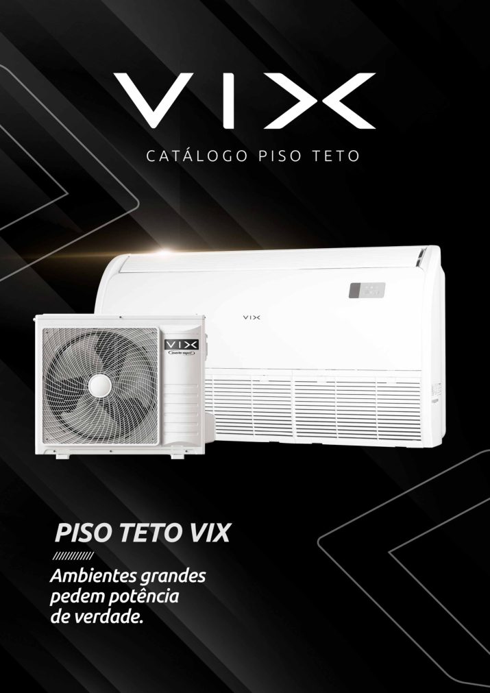 Capa do Catálogo Piso Teto VIX
